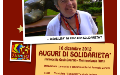Auguri di solidarietà