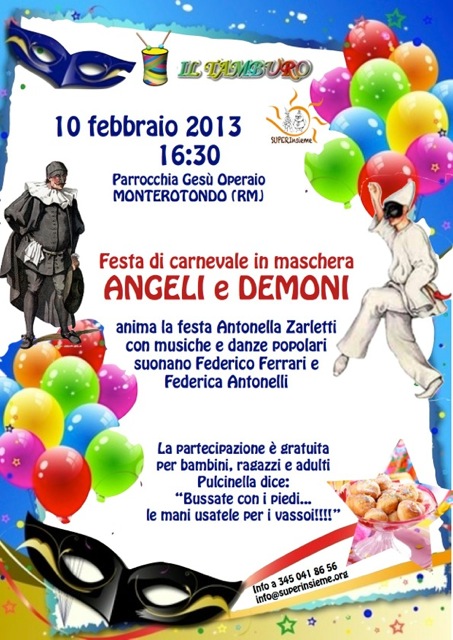 Festa di Carnevale in maschera